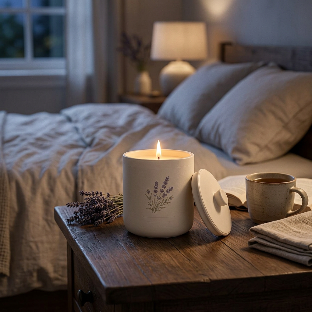 Lavender Fields Ceramic Candle product image 3