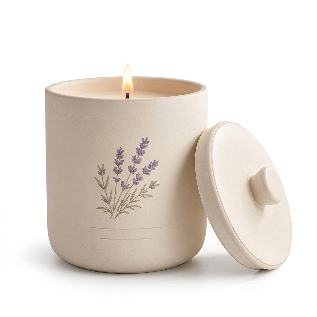Lavender Fields Ceramic Candle product image 4