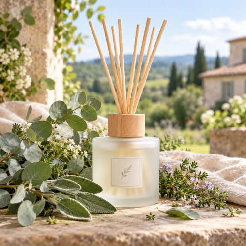 Eucalyptus Sage Frosted Reed Diffuser product image 1
