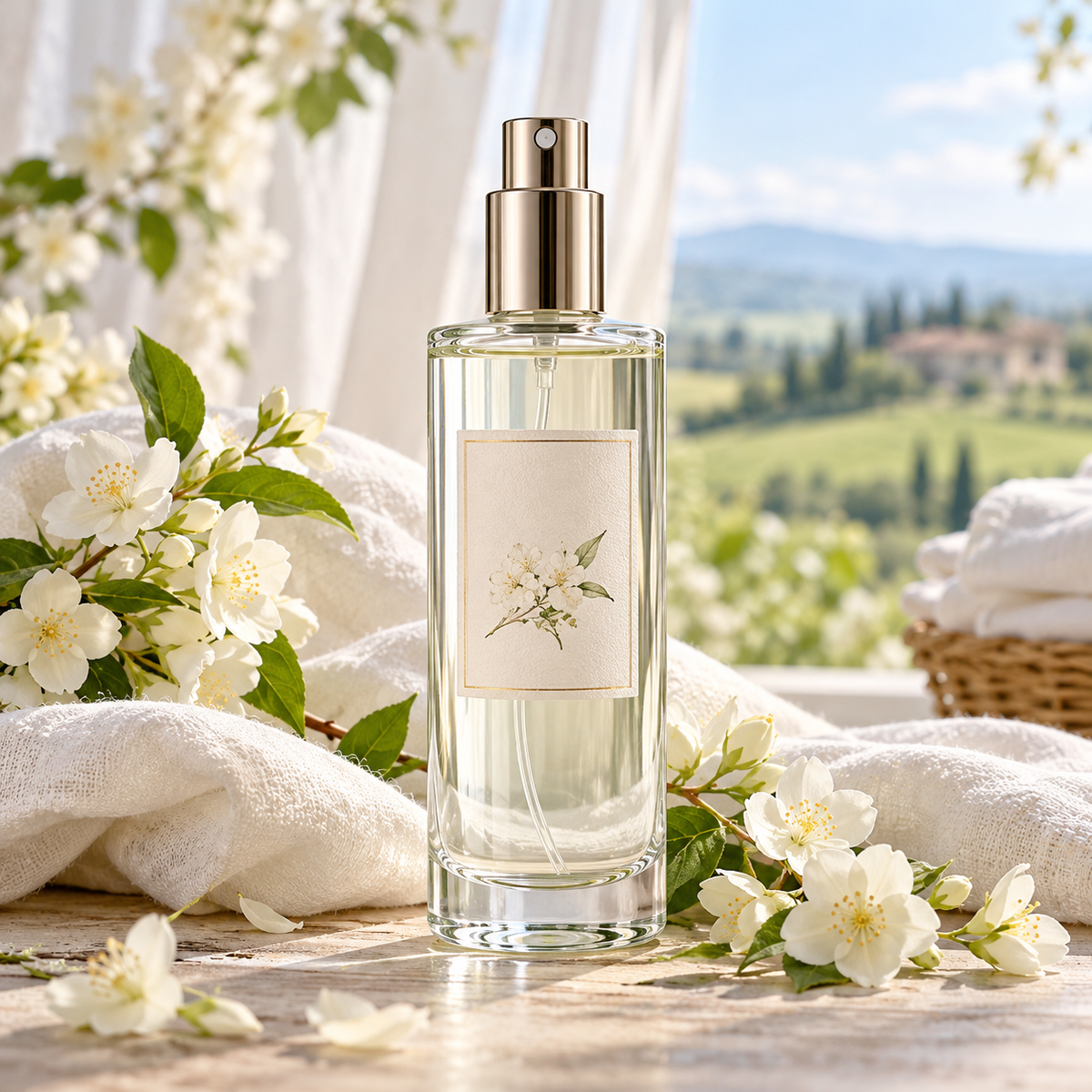 White Blossom Fresh Linen Room Spray product image 1